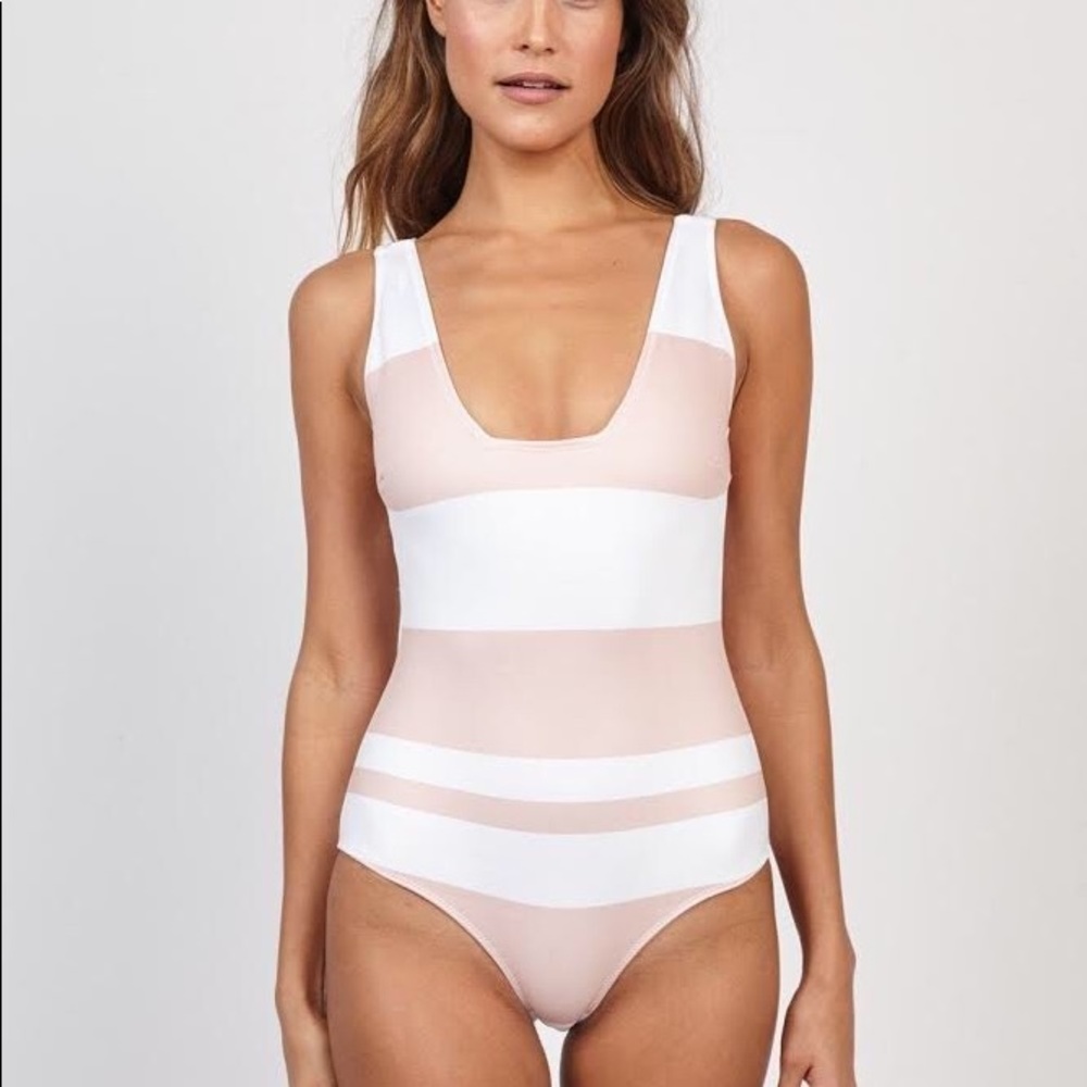 Cali Dreaming Aquarius One Piece Bathingsuit Large